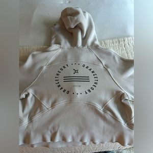 Lululemon Scuba Orangetheory Cream Hoodie for Women